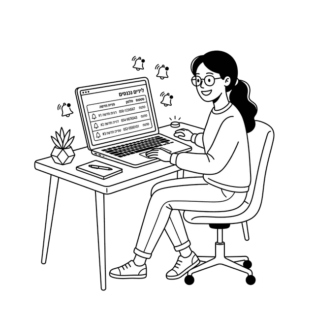 ניהול לידים ופניות